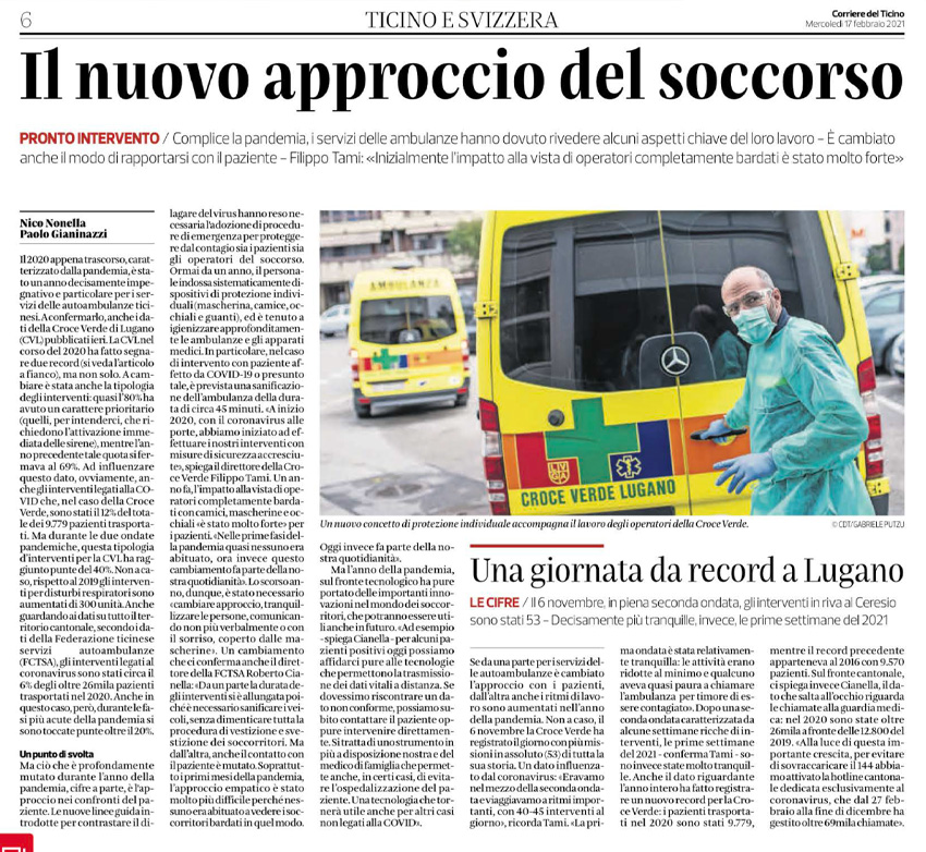 Corriere del Ticino.17.02.2021