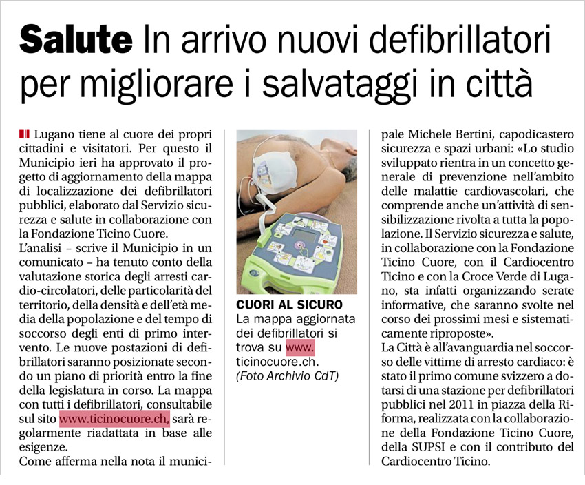 Corriere del Ticino.25.08.2016