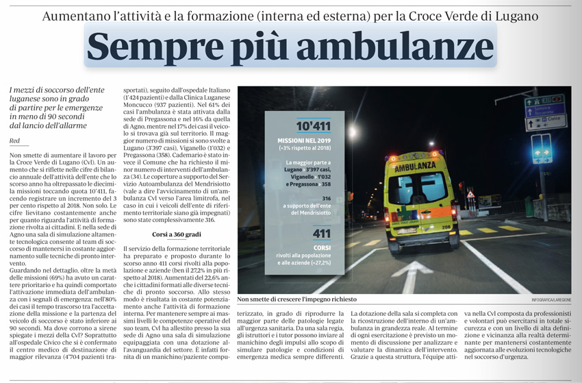 La Regione.29.01.2020