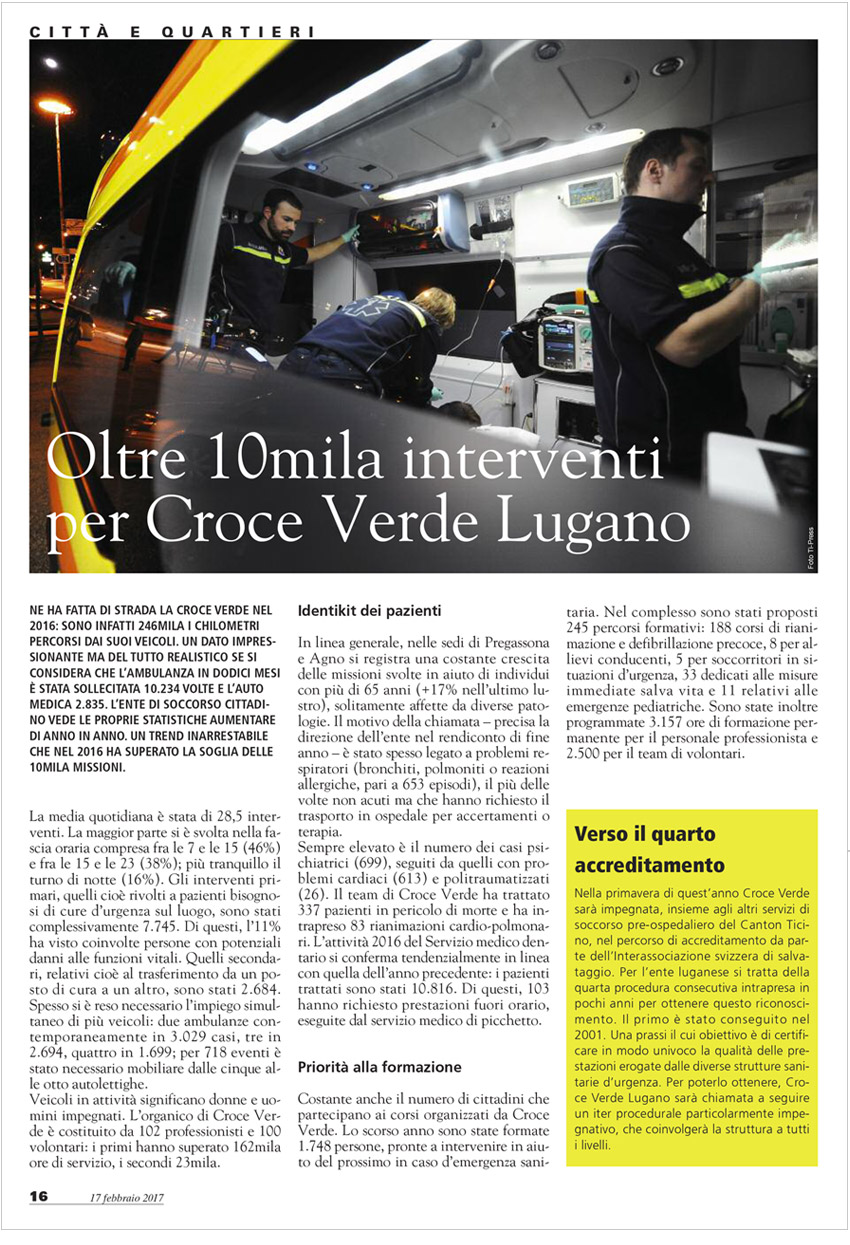 Rivista di Lugano 17.02.2017