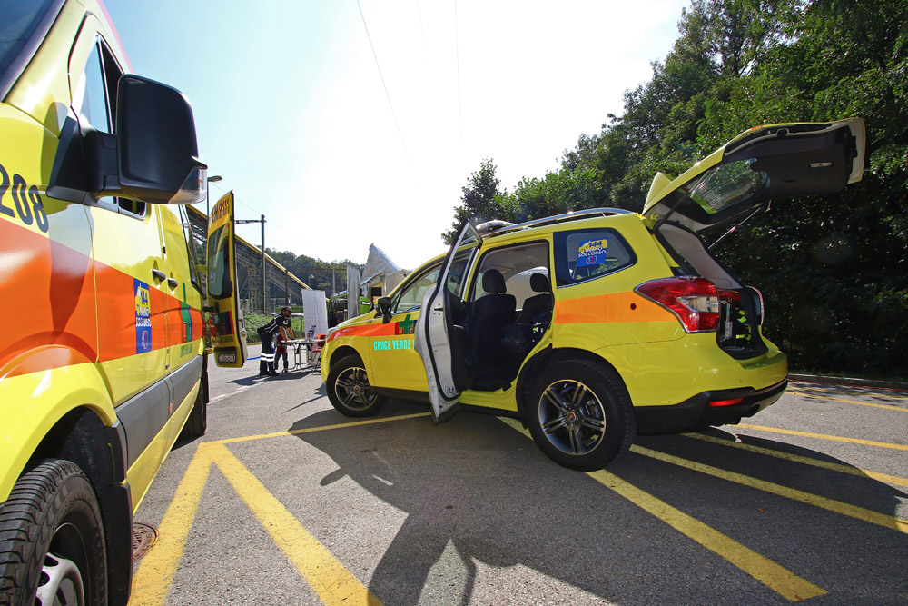 Settembre 2015 - Picchetto sanitario manifestazione presso AlpTransit