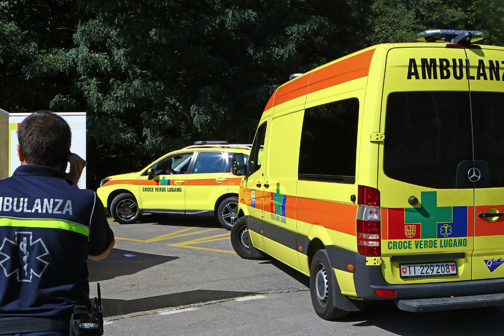 Settembre 2015 - Picchetto sanitario manifestazione presso AlpTransit